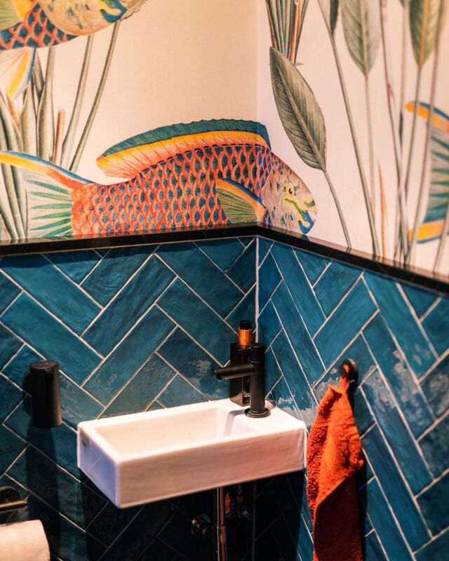 ✨Toilet make-over✨

Ook het toilet kreeg uiteraard een andere look. Ik gebruikte hiervoor het prachtige Parrot Fish behang van @creativelabamsterdam 

Het oranje en petrol uit de woon- en eetkamer komt ook hier weer terug waardoor het echt een geheel is geworden. Heel blij met dit eindresultaat! (Swipe voor een detailfoto van het behang en de before foto!) 

#homemakeover #makeover #toilet #interieur #interiordesign #interieurinspiratie #instahome #kleurrijkwonen #colourfulinteriors #interior #interieurstyling #interieurstylist #wallpaper #stylish #stylishwonen🌿